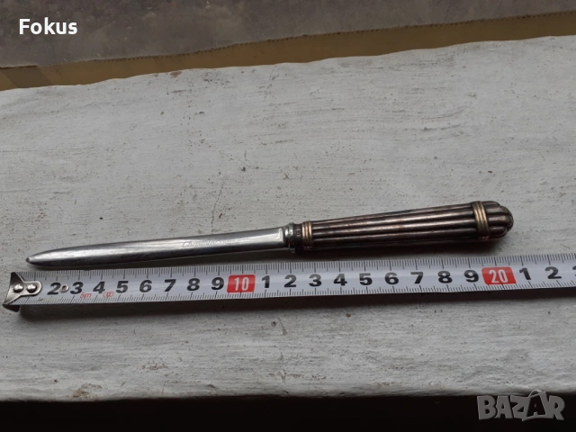 Christofle Стар колекционерски нож за писма, снимка 6 - Антикварни и старинни предмети - 53498561