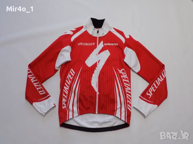 вело джърси specialized sram wind tex яке горнище блуза термо шосейно колоездене мъжко оригинално L
