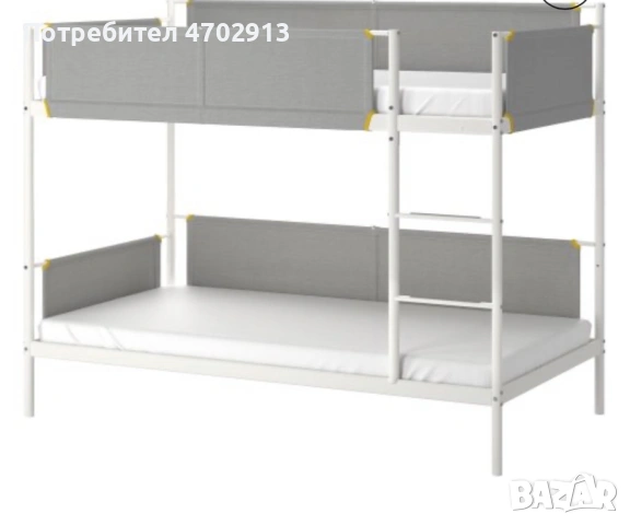 Двуетажно легло IKEA
