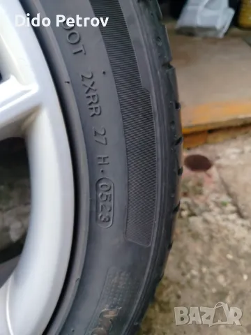 Продавам 4 бр джанти 17" с гуми HANKOOK , снимка 3 - Гуми и джанти - 47164528