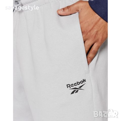 Мъжки къси панталони REEBOK Identity Fleece Shorts Grey, снимка 4 - Други - 46685347