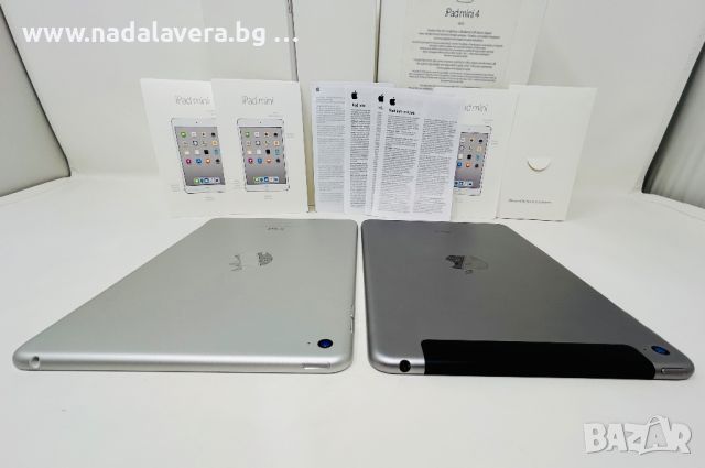 iPad Mini 4 Silver & Black 128 GB Wi-Fi/ Wi-Fi +Cellular 4G  Айпад , снимка 5 - Таблети - 46167629