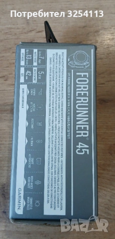 часовник GARMIN Forerunner 45 в ГАРАНЦИЯ, снимка 6 - Мъжки - 53437895