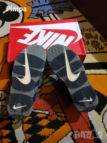 Nike Air More Uptempo 96' Grey Blue маратонки , снимка 4 - Маратонки - 52977777