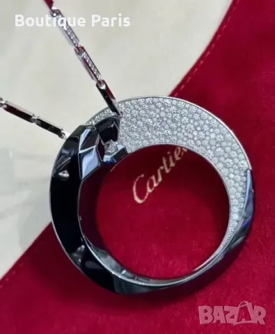 Cartier Panthere медальон, снимка 2 - Колиета, медальони, синджири - 49961001