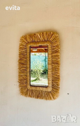 🌿 Casa Decorator – Ръчно изработено бохо огледало за уникален дом, снимка 8 - Огледала - 54085835