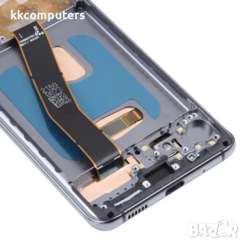 LCD Дисплей и Тъч Скрийн с рамка за Samsung Galaxy S20 SM-G980, снимка 2 - Резервни части за телефони - 48659201