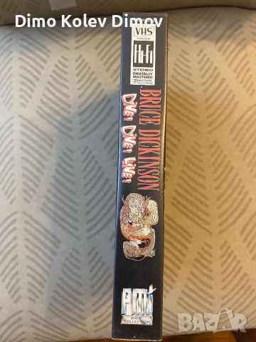 Bruce Dickinson VHS. Iron Maiden. Mega Rare., снимка 3 - Други музикални жанрове - 46227078