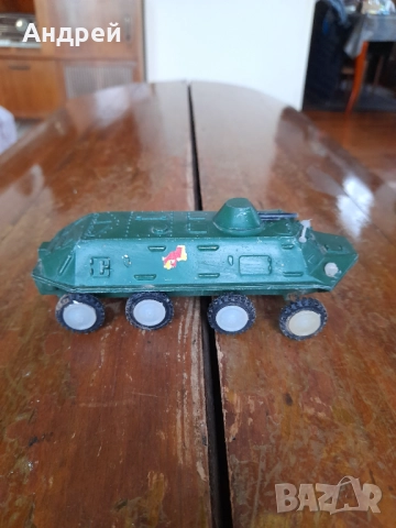 Стара детска играчка танк #2, снимка 2 - Колекции - 52091383