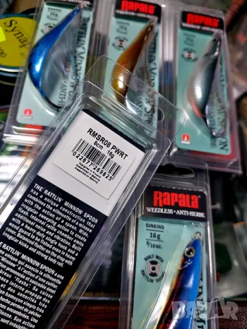 Блесна - Клатушка Rapala Minnow Spoon , снимка 2 - Такъми - 48331063