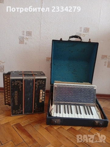 Стар немски акордеон и класическа куха китара пълдин, акустична Орфей" 1970год., снимка 2 - Китари - 54013593