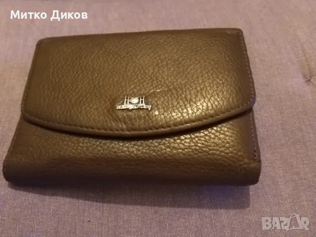 Портфейл НН естествано кожа 140х105мм