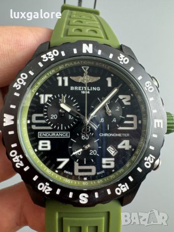 Мъжки часовник Breitling Endurance PRO Green с кварцов механизъм, снимка 2 - Мъжки - 45837512