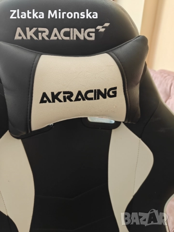 Геймърски стол AKRACING, снимка 15 - Столове - 52745724