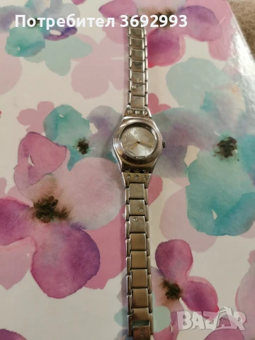 Дамски часовник Swatch Flower Box, снимка 4 - Дамски - 51358179