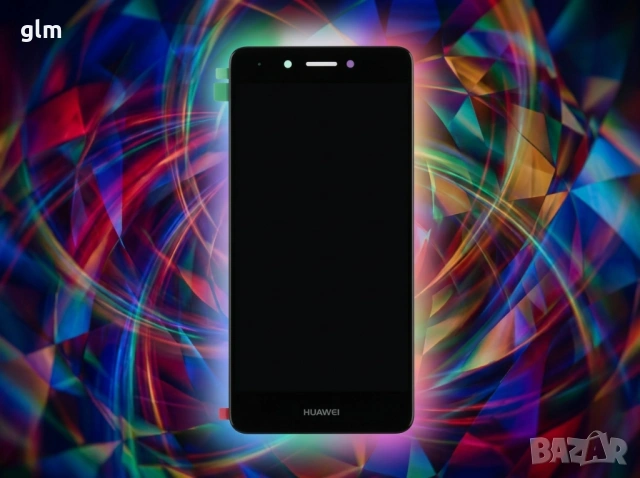 LCD Дисплей за Huawei Enjoy 6S / Honor 6C + Тъчскрийн черен