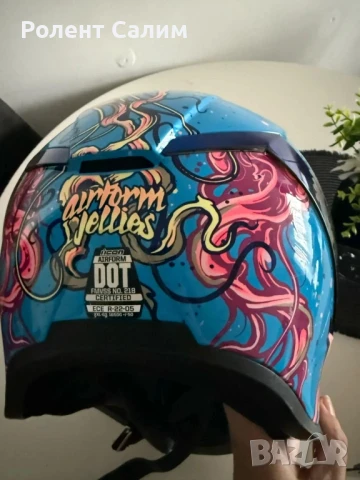 Каска Icon Airform Jellies, снимка 3 - Аксесоари и консумативи - 51207997