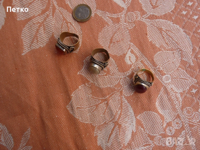 Стари бронзови пръстени, снимка 4 - Антикварни и старинни предмети - 53130102