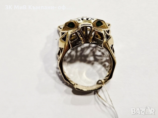 Златен пръстен 3.96гр 3562-25/5, снимка 2 - Пръстени - 52567891