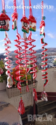 Ръчно изработени Мартеници за Дома , Заведение или Офис , снимка 12 - Декорация за дома - 53104385