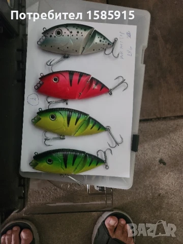 Воблери за сом , снимка 13 - Стръв и захранки - 51196228