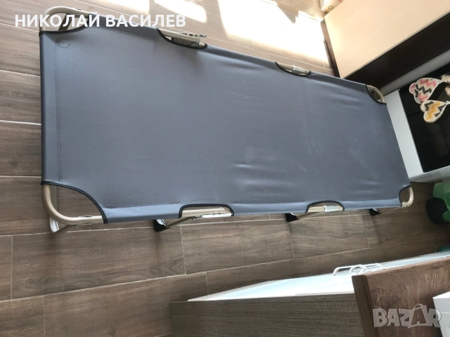 Гръцко  походно  легло  ., снимка 3 - Къмпинг мебели - 53861461