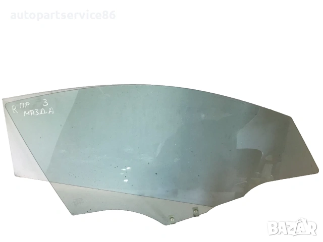 Предно дясно стъкло на прозореца за врата/капака за Mazda 3 (2005) 43R-008612, снимка 3 - Части - 53661811