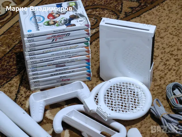 Nintendo wii с много игри и аксесоари , снимка 2 - Nintendo конзоли - 48347184