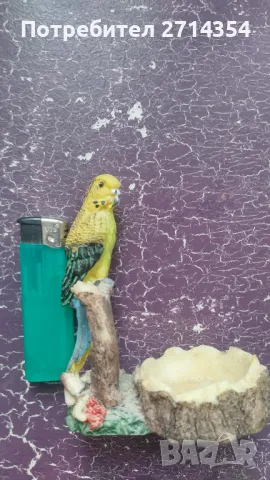 Фигурка Папагалче, снимка 5 - Статуетки - 49998732