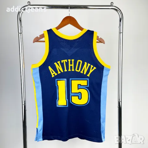 Мъжки потник Mitchell & Ness Carmelo Anthony Denver Nuggets season 2006-07 размер XL, снимка 2 - Спортни дрехи, екипи - 49148288