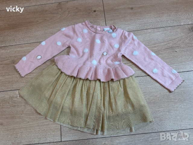 Блестяща рокличка на Boboli, размер 18М 86см