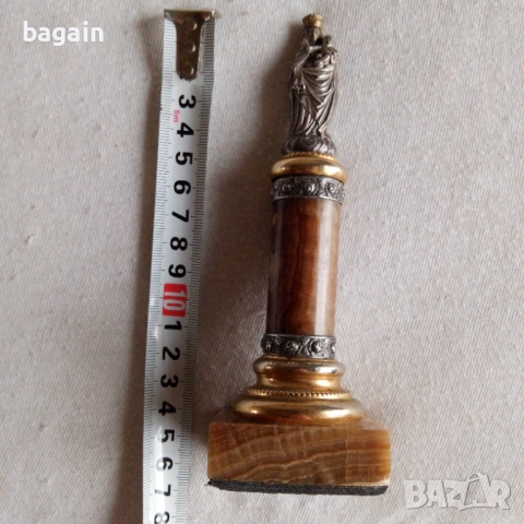 Сребърна статуетка., снимка 9 - Статуетки - 53232450