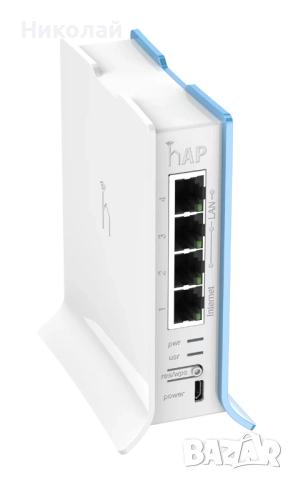 Mikrotik hAP Lite TC - RB941-2nD-TC, снимка 3 - Рутери - 53693238