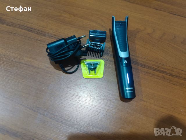 PHILIPS ONEBLADE PRO QP6510  електрическа самобръсначка тример, снимка 2 - Тримери - 45960978