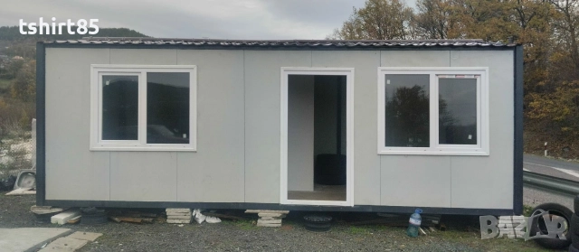 Фургони за живеене или офис 21кв.м.(7метра х 3метра.).