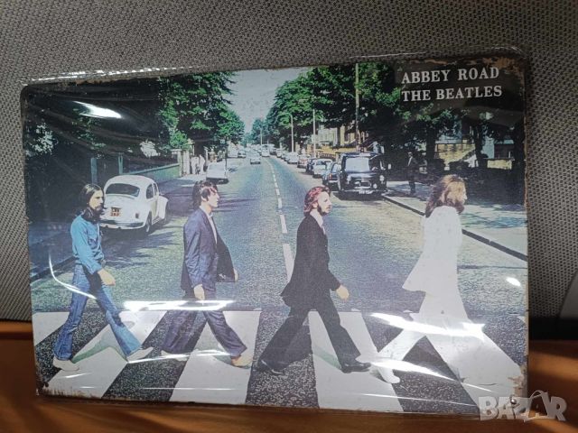 The Beatles Abbey Road-метална табела (плакет), снимка 3 - Китари - 45758939