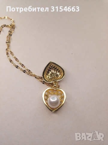 Елегантно колие , снимка 4 - Колиета, медальони, синджири - 51682252