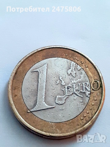 Колекционерска монета - 1 евро -Хуан Карлос- с грешка, снимка 5 - Нумизматика и бонистика - 53203341