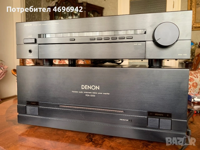 Крайно стъпало Denon poa 2200 , предусилвател pra 1100