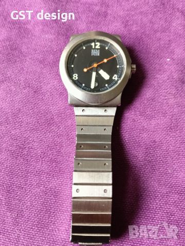 Рядък Часовник Watch RemRem Датски Дизайнерски Anders Smith 100m дата Stainless steel, снимка 6 - Мъжки - 45189173
