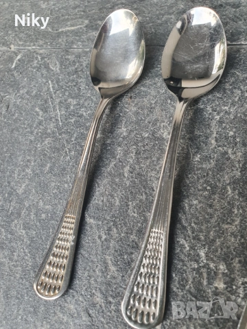 Лъжици от соца Петко Денев , снимка 2 - Прибори за хранене, готвене и сервиране - 51670343