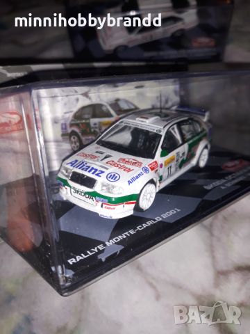 Skoda Octavia WRC Renault 11 Turbo Ford Sierra RS Cosworth 1.43 Eaglemoss Rally Monte Carlo, снимка 11 - Колекции - 46572474