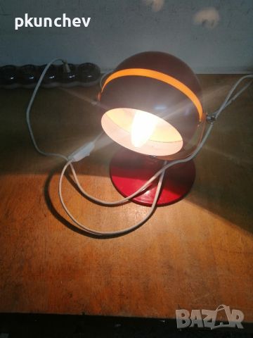 Ретро, настолна лампа от '60 години. , снимка 9 - Антикварни и старинни предмети - 45413087