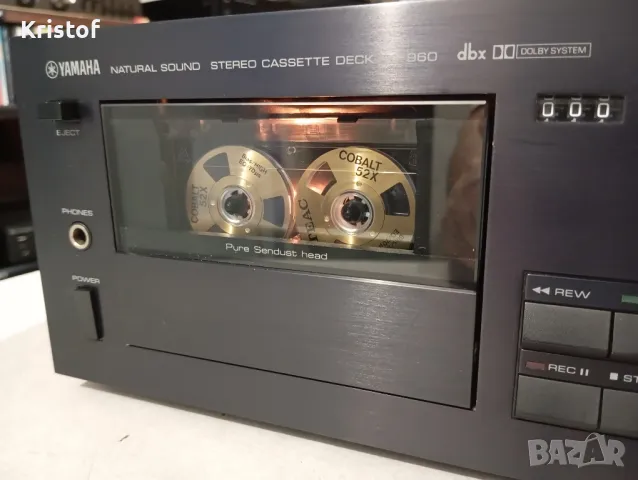 Yamaha K-960 stereo cassette  deck dbx, снимка 1 - Декове - 47110219