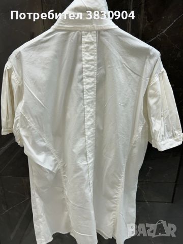 Блуза с къс ръкав R.E.D. Valentino, Италия, размер IT 46, снимка 5 - Ризи - 45387398