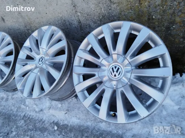 Оригинални лети джанти 17 цола 5х112 VW , снимка 1 - Гуми и джанти - 49265754