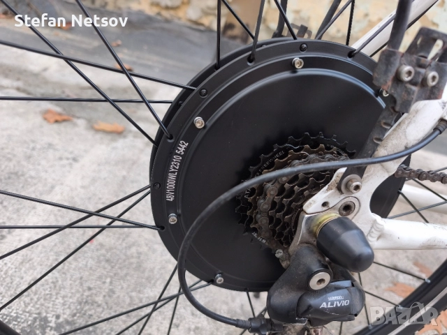 Електрически велосипед Bergamont L 28", с нов кит 1000W, 13ah 48v, снимка 7 - Велосипеди - 50326618