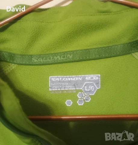 Оригинално мъжко горнище Salomon Half Zip Pullover, снимка 5 - Други - 53469591