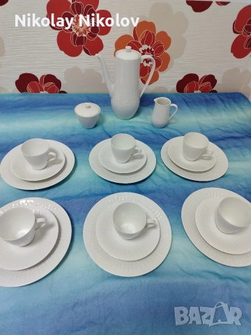 порцеланов сервиз Hutschenreuther Serie Exzellent weiss