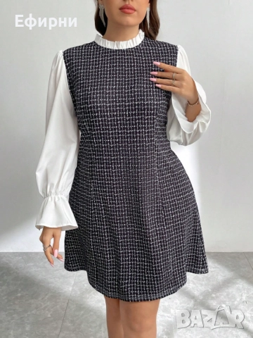 Есенно- зимна рокля, Елегантна рокля, Стилна рокля, снимка 5 - Рокли - 52218786